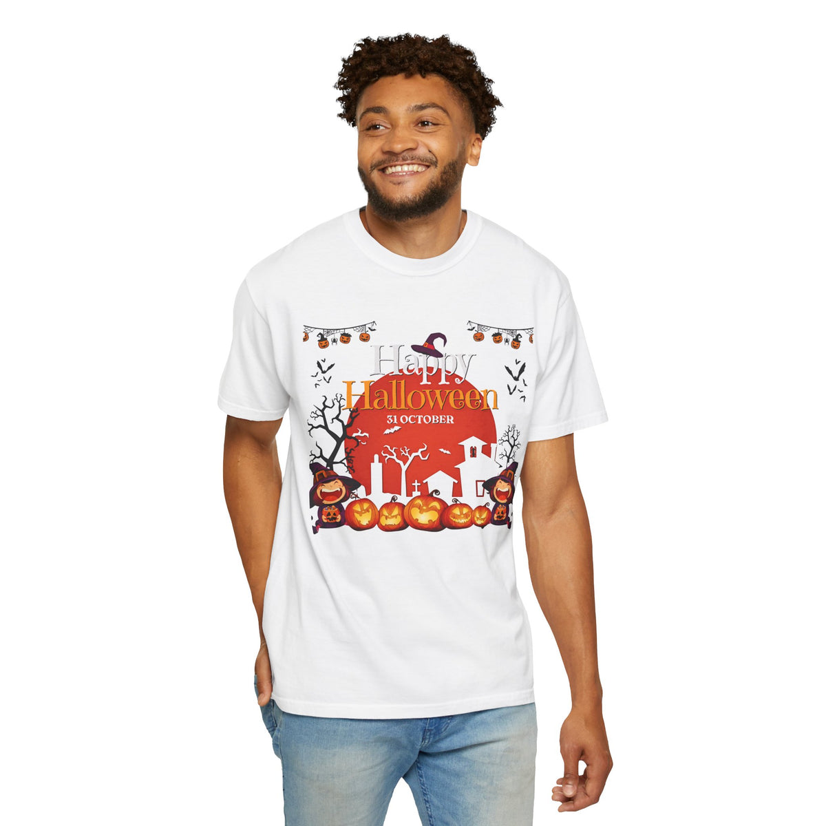 Happy Halloween Haunted House T-Shirt
