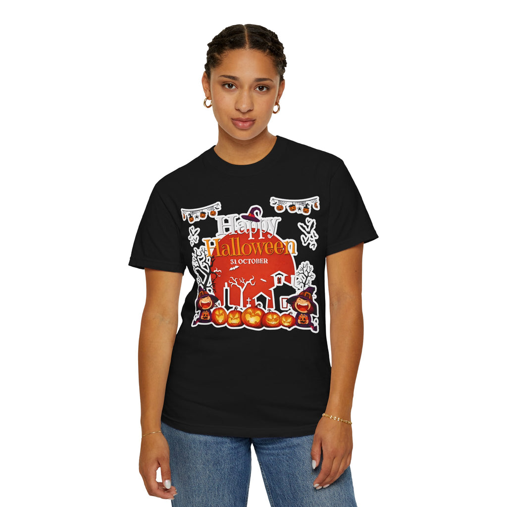 Happy Halloween Haunted House T-Shirt