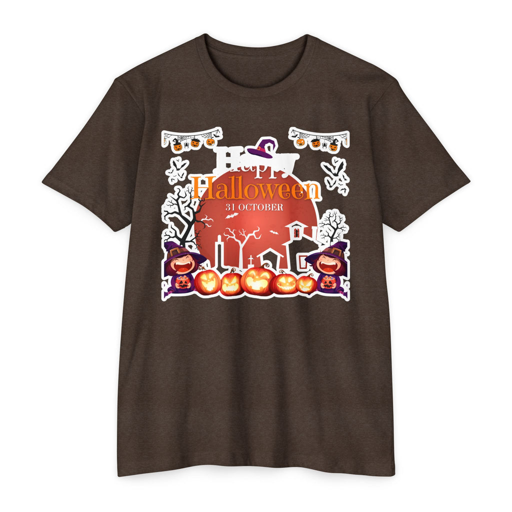 Halloween Pumpkin Haunted House T-Shirt