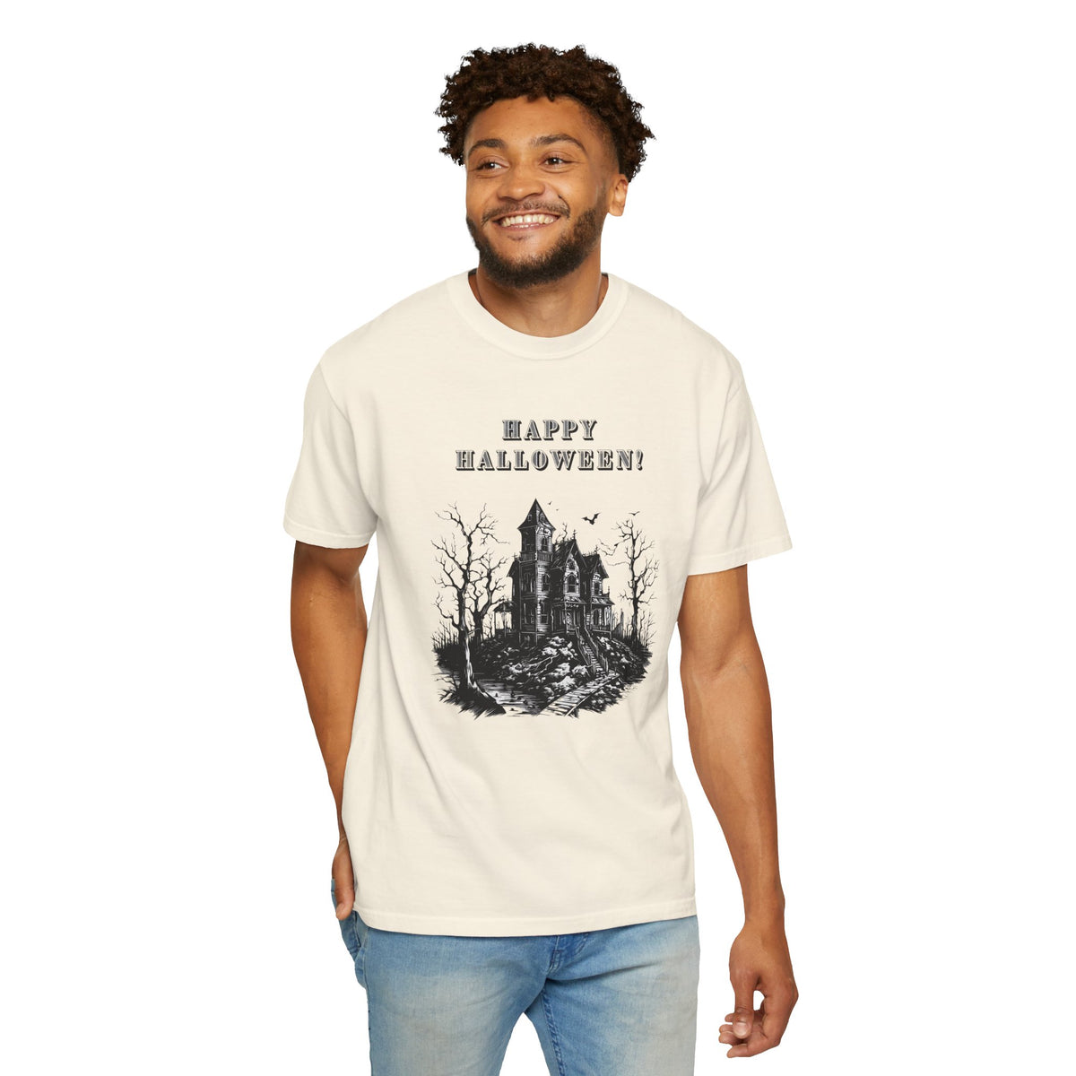 Happy Halloween Haunted House T-Shirt