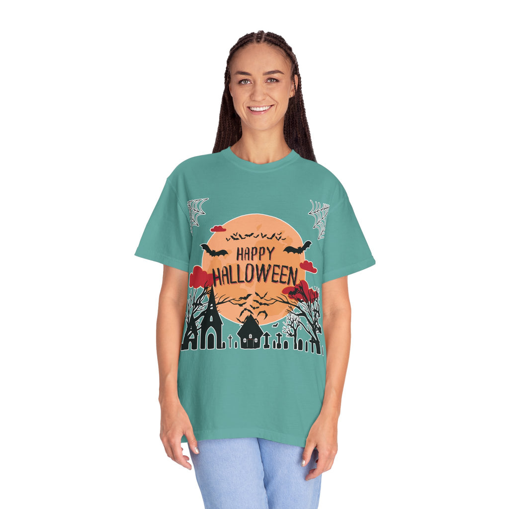 Happy Halloween Haunted Village T-Shirt