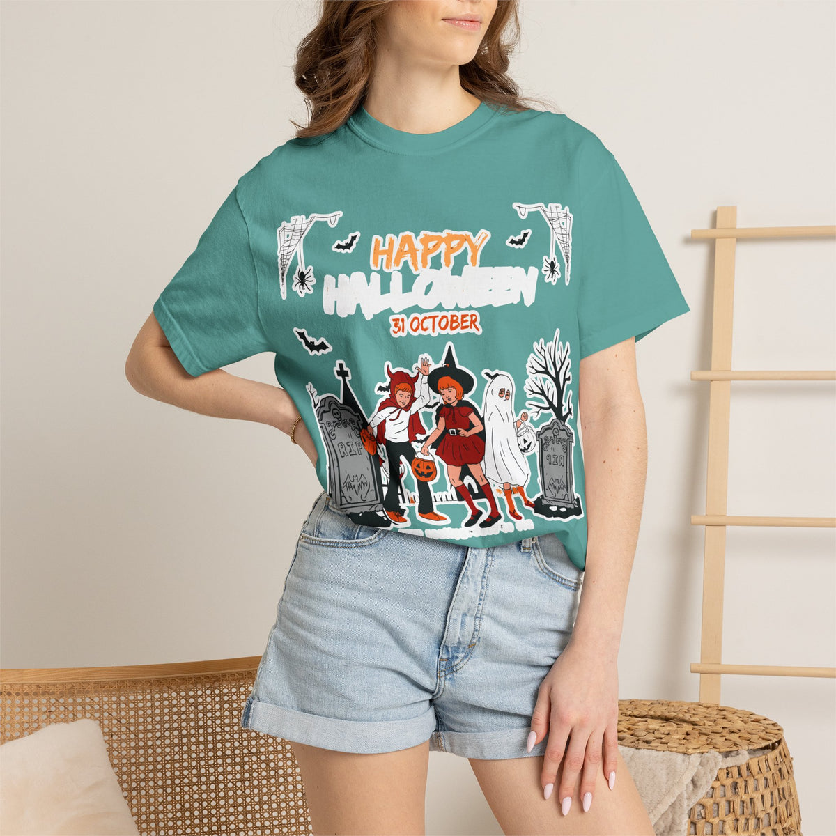 Halloween Kids Costume Tee — "Happy 31 October" Trick-or-Treat Shirt