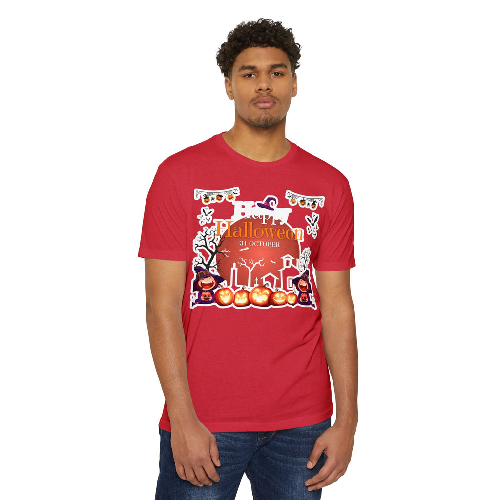 Halloween Pumpkin Haunted House T-Shirt