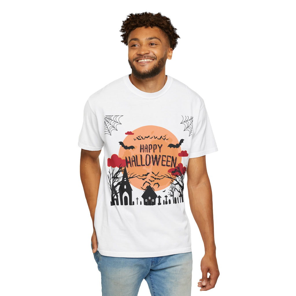 Happy Halloween Haunted Village T-Shirt