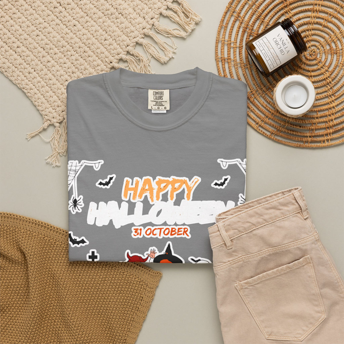 Halloween Kids Costume Tee — "Happy 31 October" Trick-or-Treat Shirt
