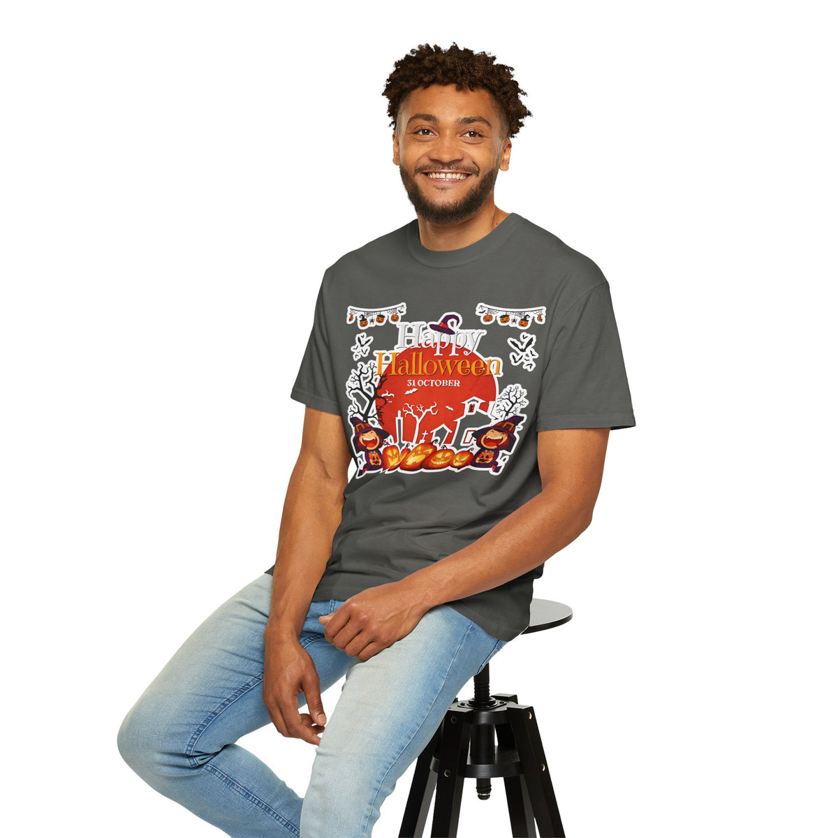 Happy Halloween Haunted House T-Shirt