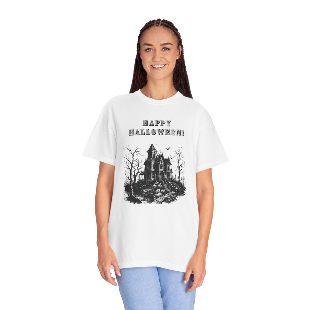 Happy Halloween Haunted House T-Shirt