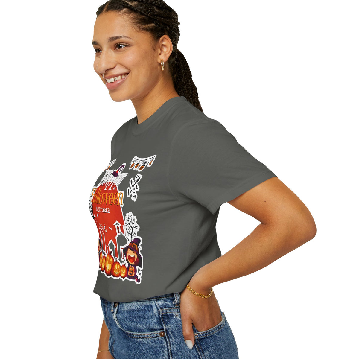 Happy Halloween Haunted House T-Shirt