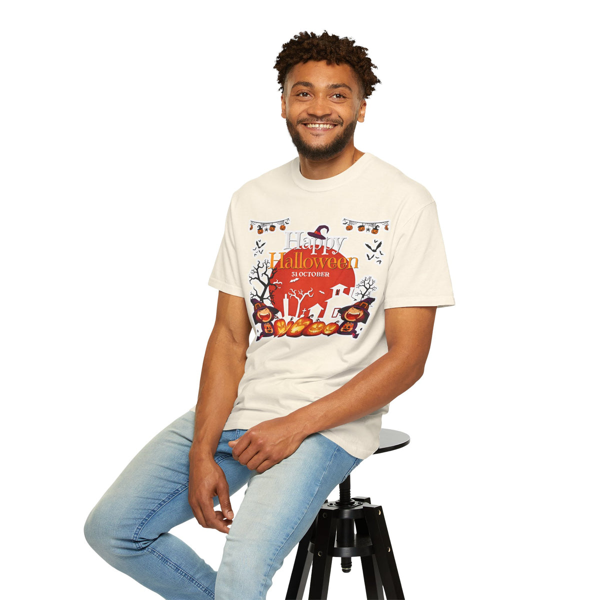 Happy Halloween Haunted House T-Shirt