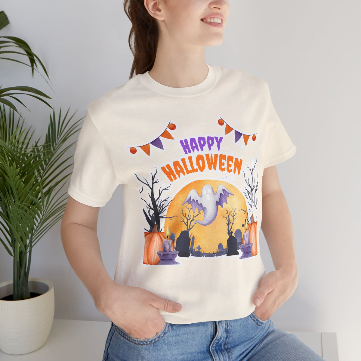 Happy Halloween Ghost T-Shirt