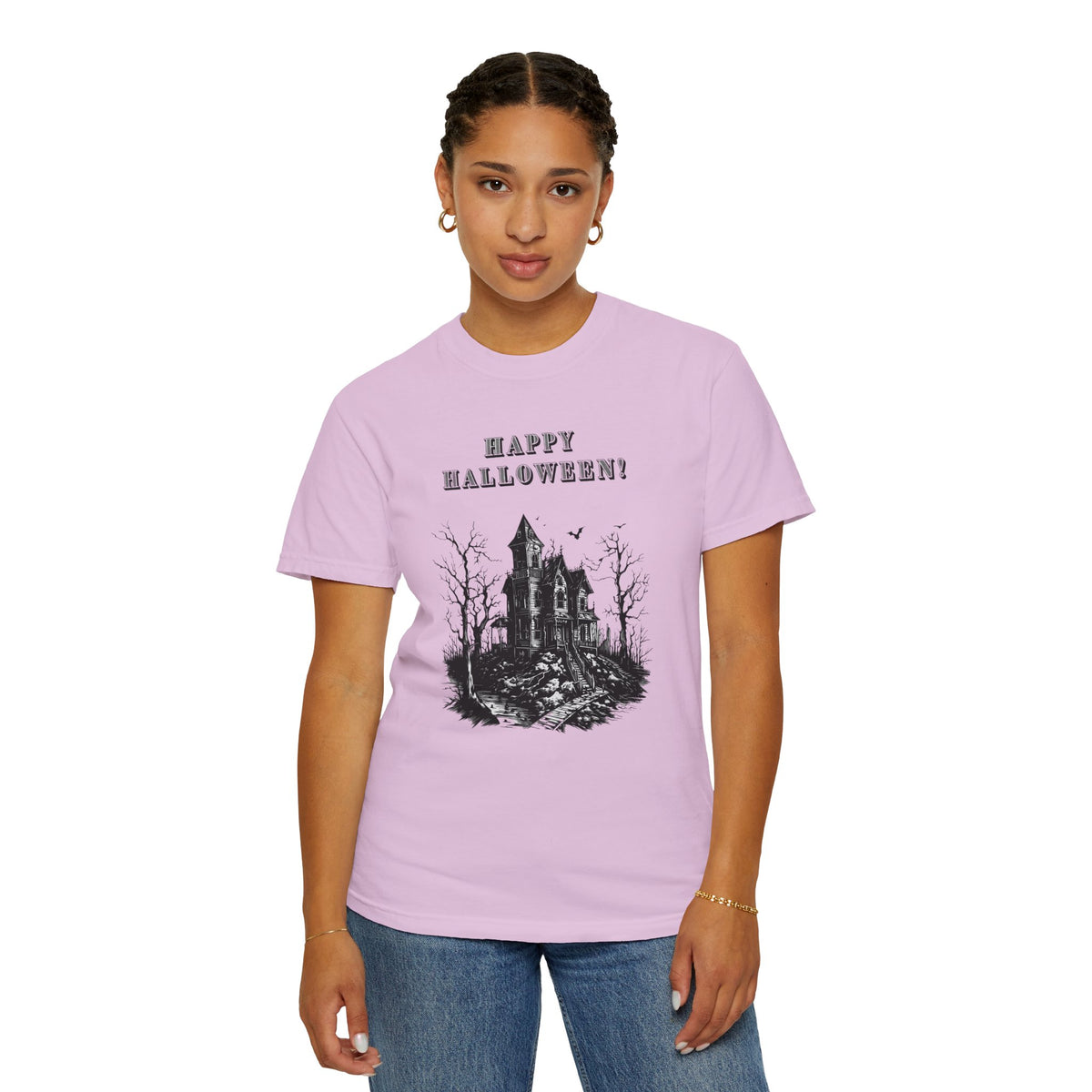 Happy Halloween Haunted House T-Shirt