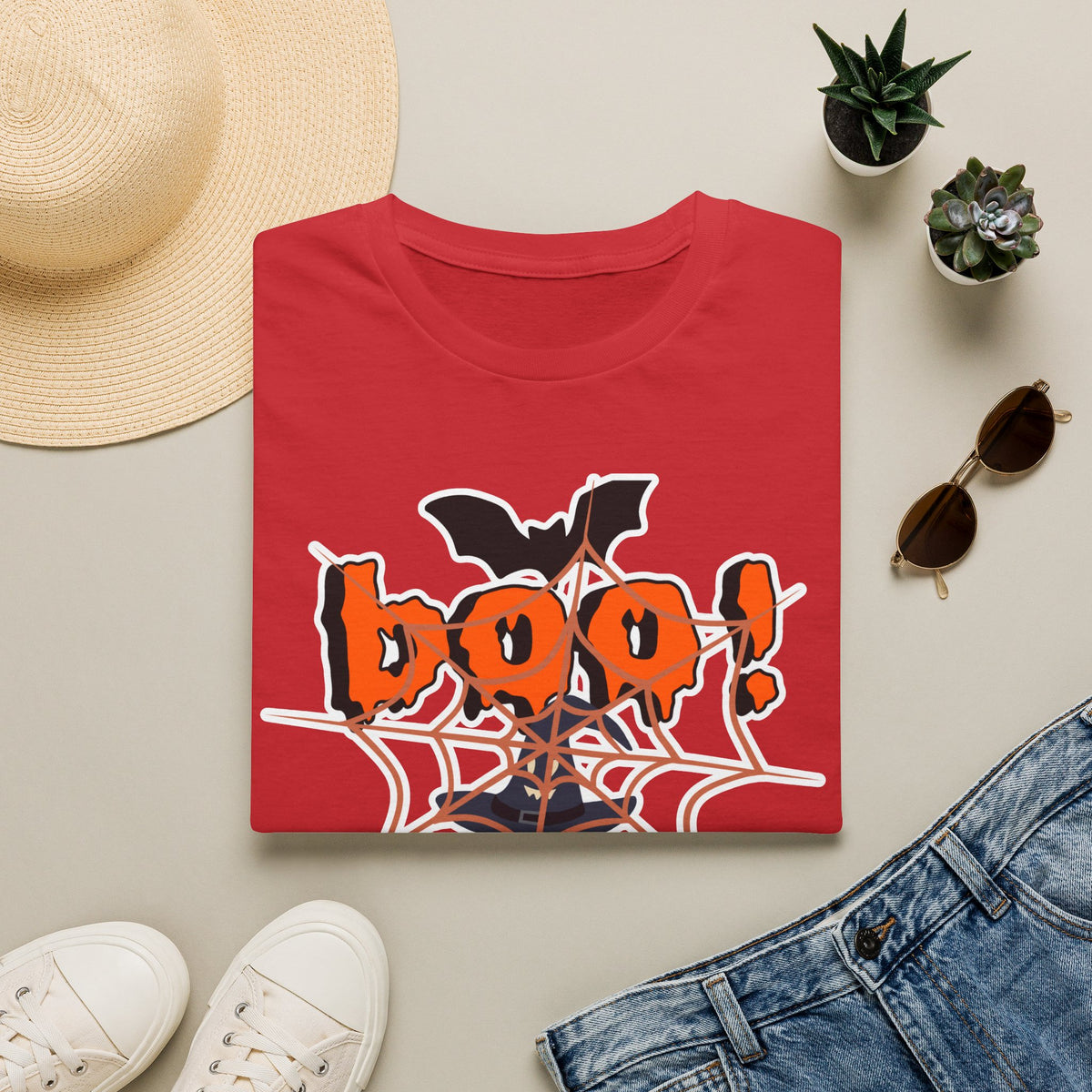 Boo! Spooky Bat Halloween T-Shirt