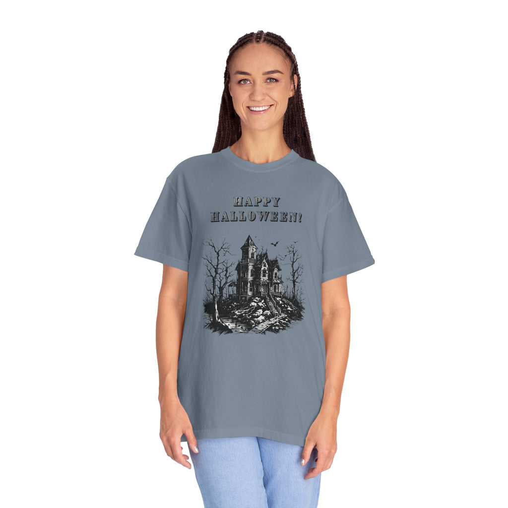 Happy Halloween Haunted House T-Shirt