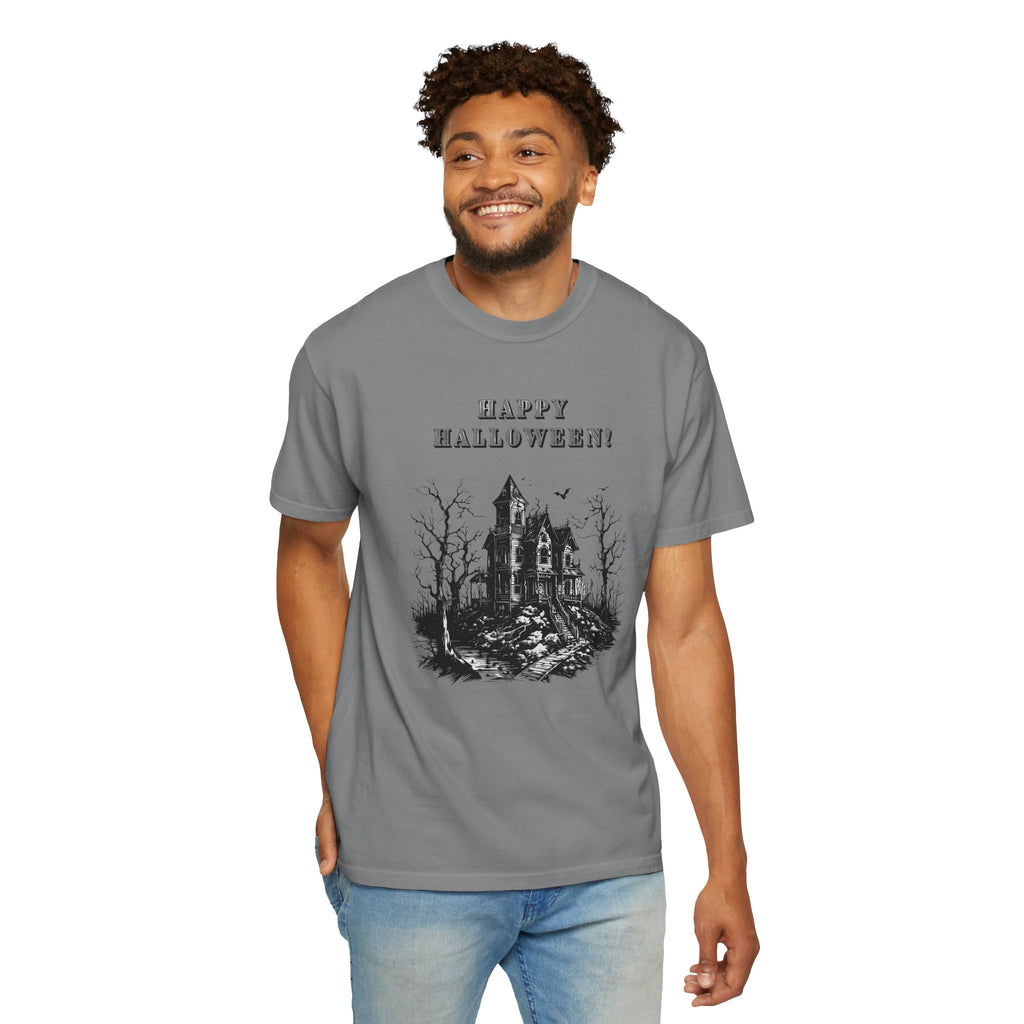 Happy Halloween Haunted House T-Shirt