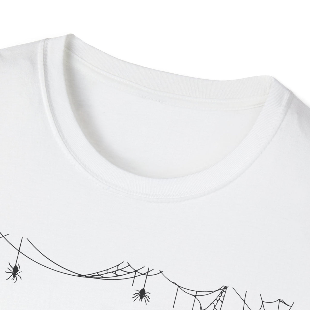 Halloween Moon Silhouette T-Shirt — Spooky Graveyard Pumpkin Scene