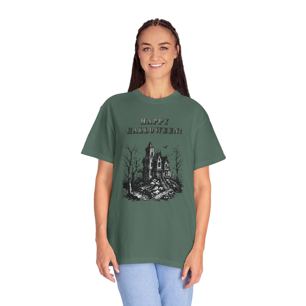 Happy Halloween Haunted House T-Shirt