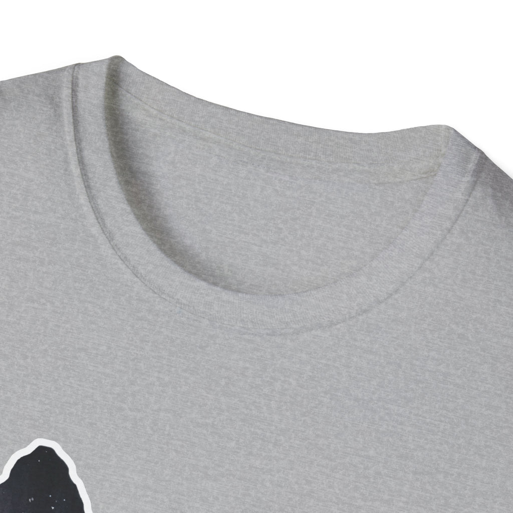 Galaxy Black Cat T-Shirt — Cosmic Cat Portrait Tee