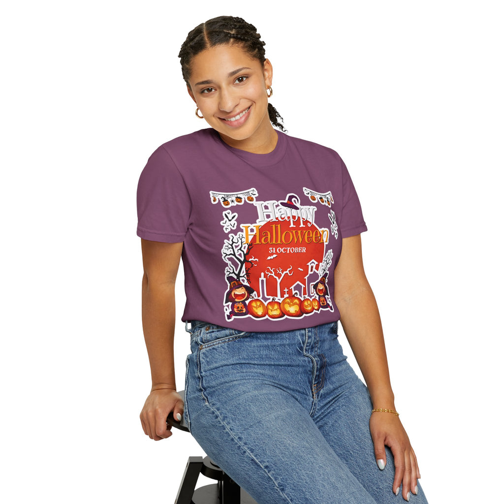 Happy Halloween Haunted House T-Shirt