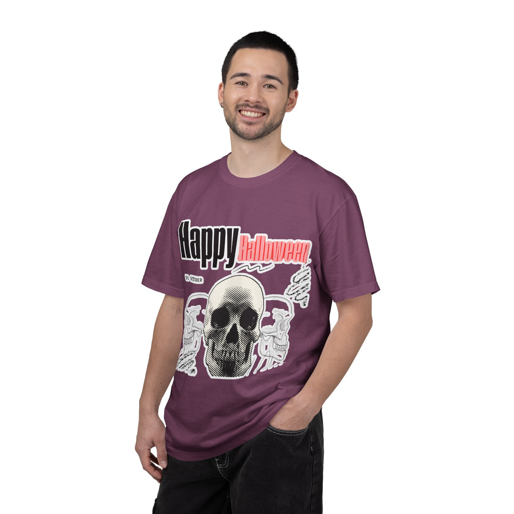 Happy Halloween Skull T-Shirt — Graphic Halloween Tee