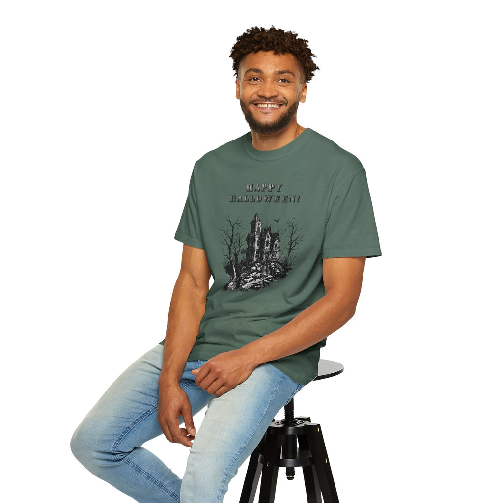 Happy Halloween Haunted House T-Shirt