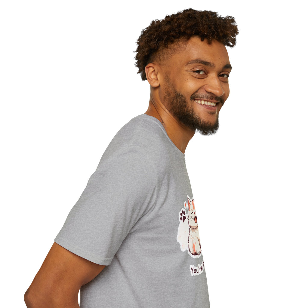 Cat T-Shirt — Cute 'You're Purr-fect' Kitten Graphic Tee
