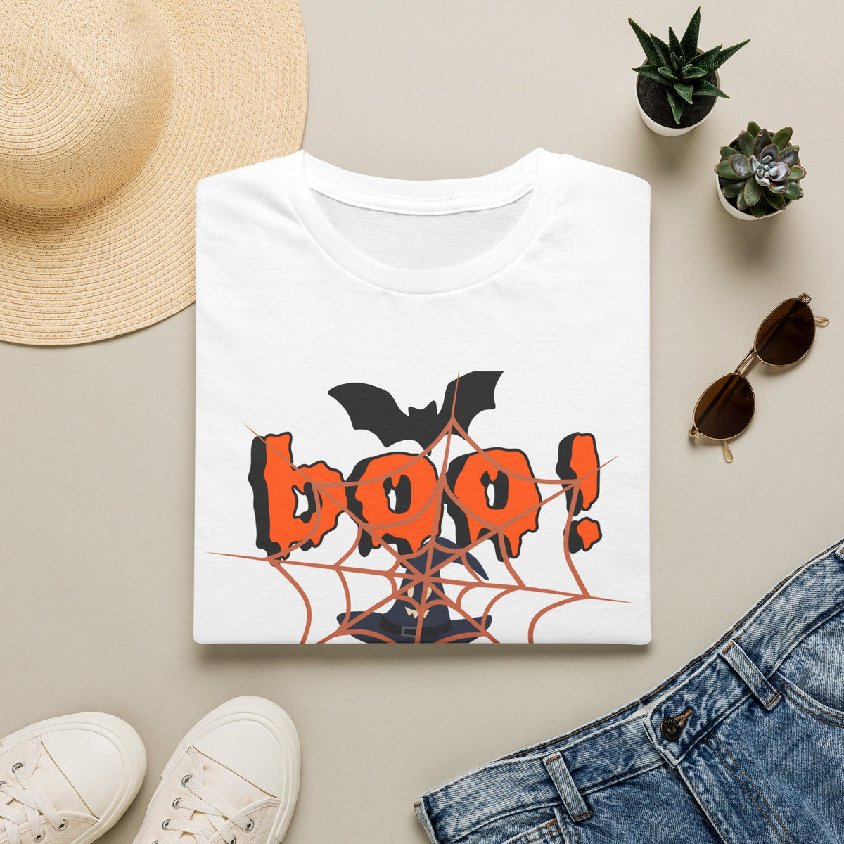 Boo! Spooky Bat Halloween T-Shirt