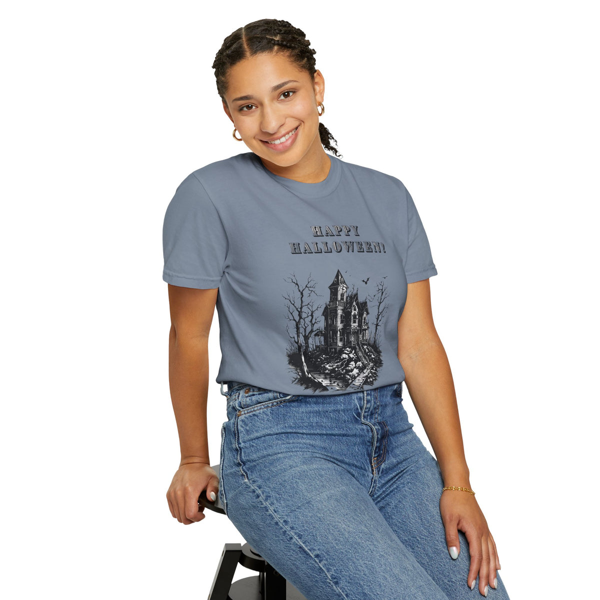 Happy Halloween Haunted House T-Shirt
