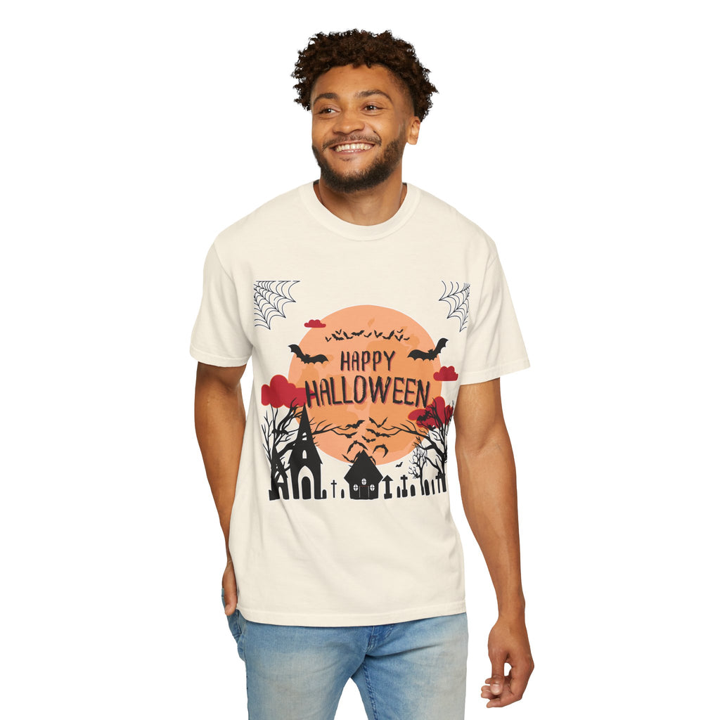 Happy Halloween Haunted Village T-Shirt