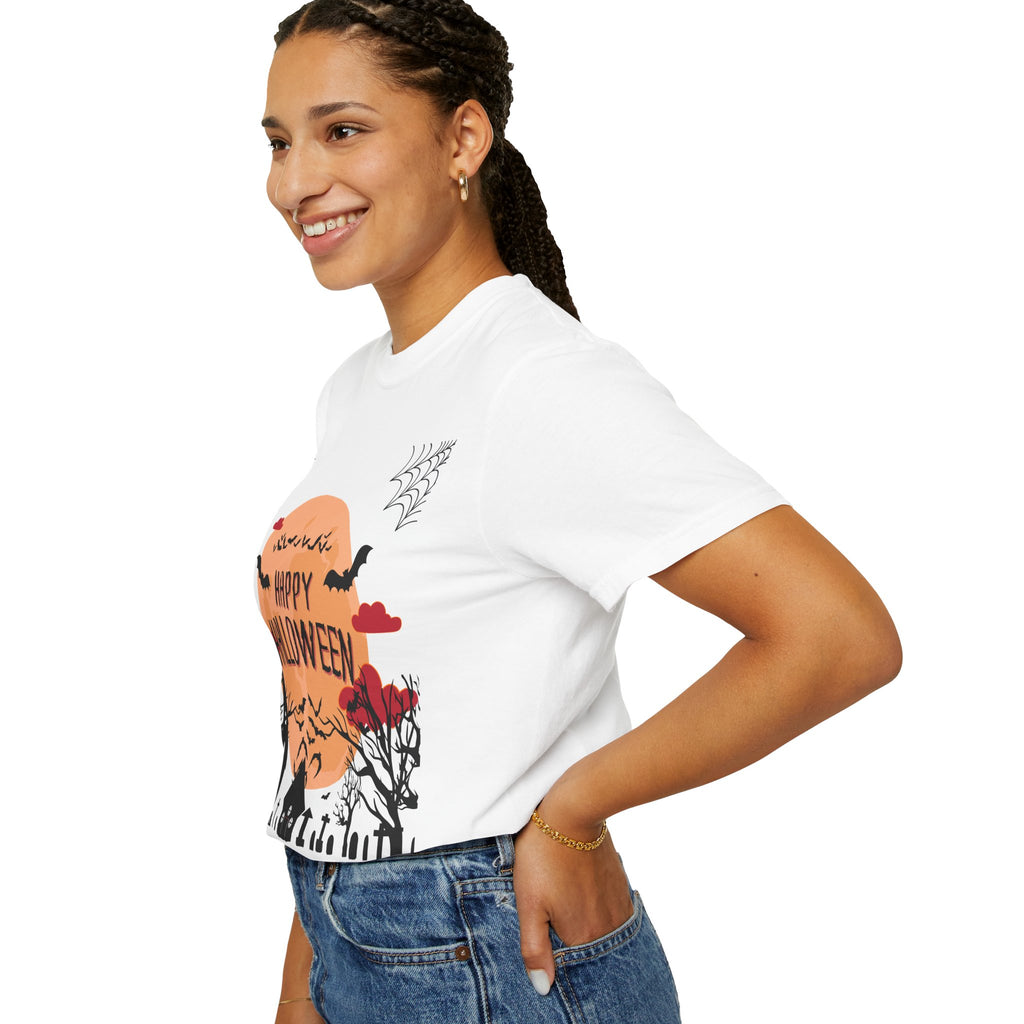 Happy Halloween Haunted Village T-Shirt