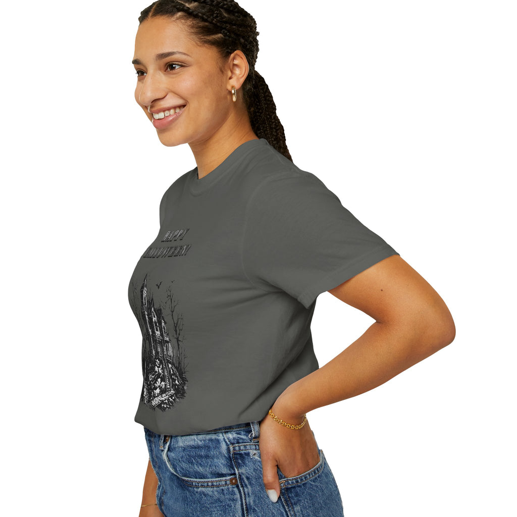Happy Halloween Haunted House T-Shirt