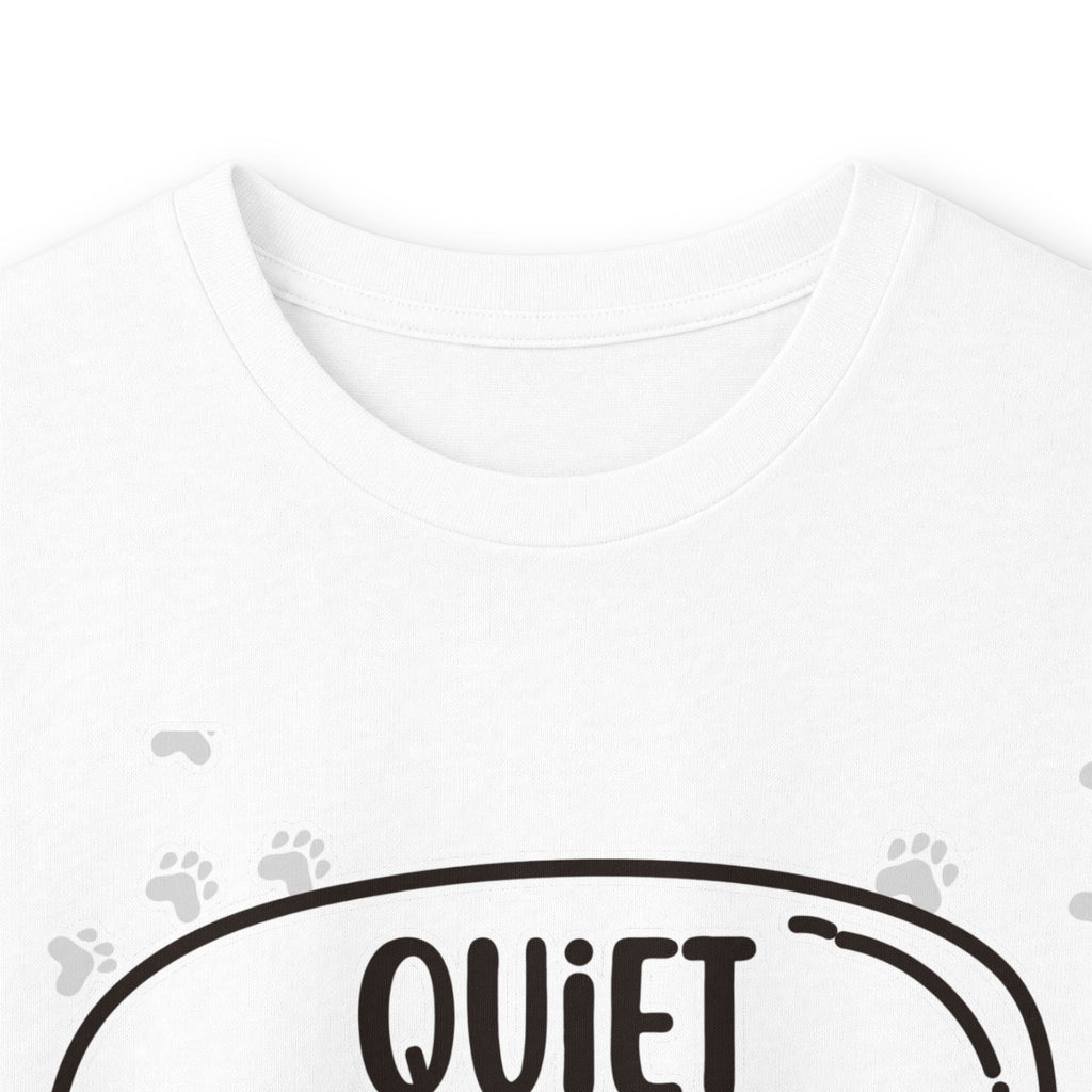Quiet Grace Cat Long Sleeve Tee — Cute Kitty Photo Shirt