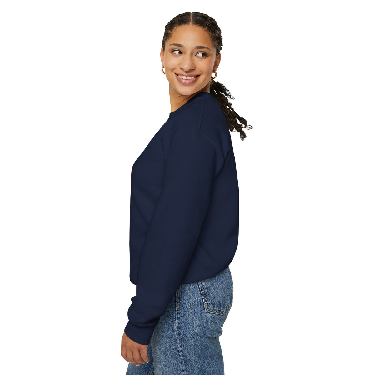 Halloween Crewneck Sweatshirt - Spooky Night Pumpkins Design