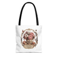 Vintage Floral Bouquet Tote — "Sweetest Things" Canvas Bag