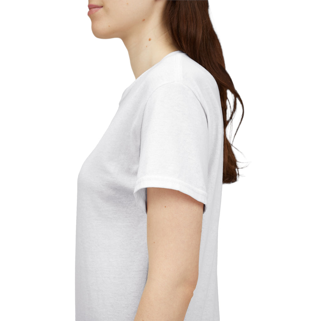 T-Shirt — I Live, I Study Graphic Tee (Minimalist Floral Collage)