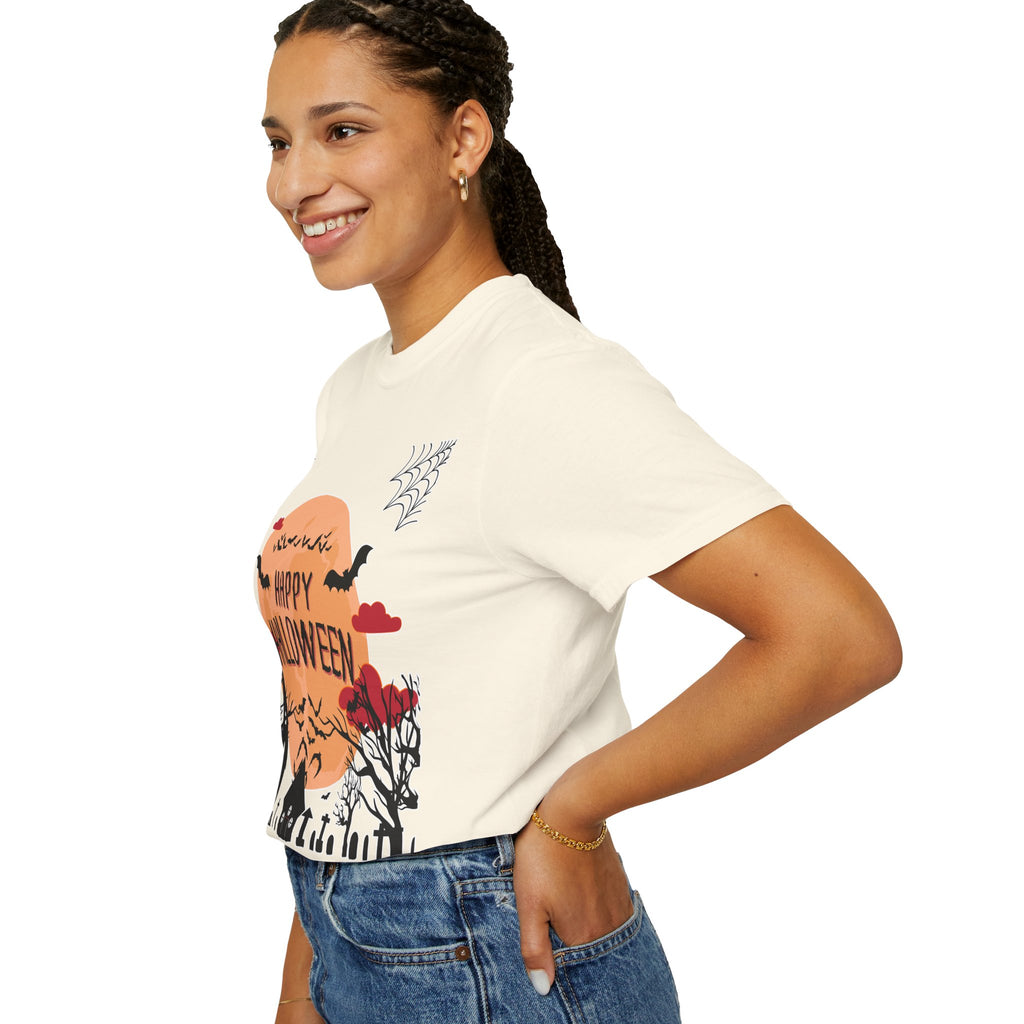 Happy Halloween Haunted Village T-Shirt