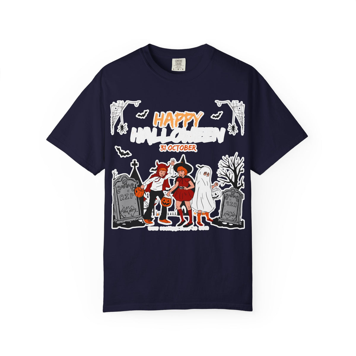 Halloween Kids Costume Tee — "Happy 31 October" Trick-or-Treat Shirt