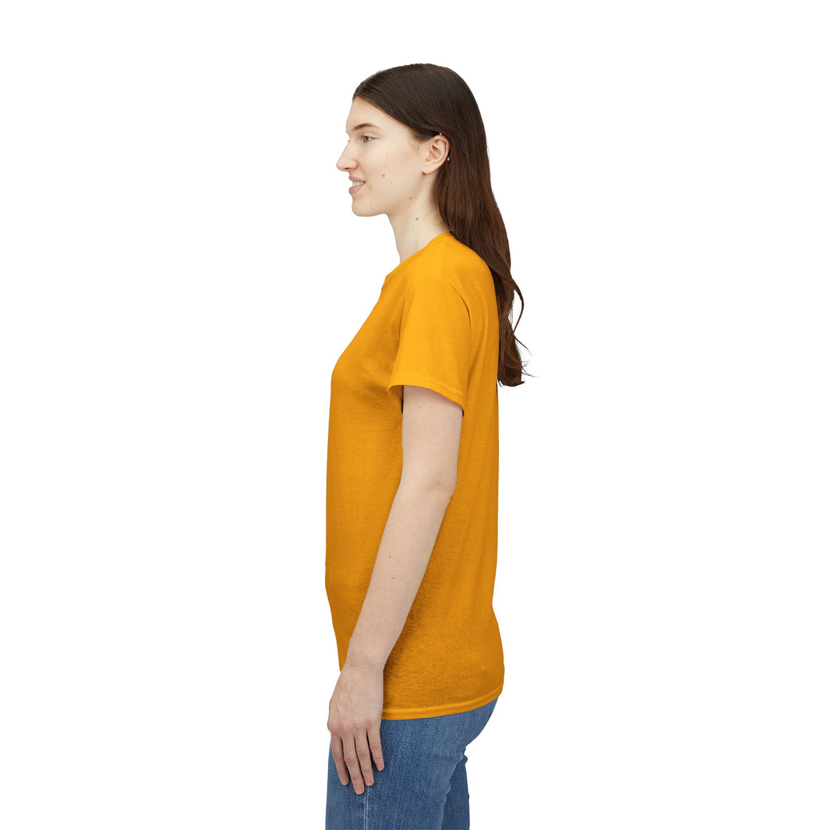 T-Shirt — I Live, I Study Graphic Tee (Minimalist Floral Collage)