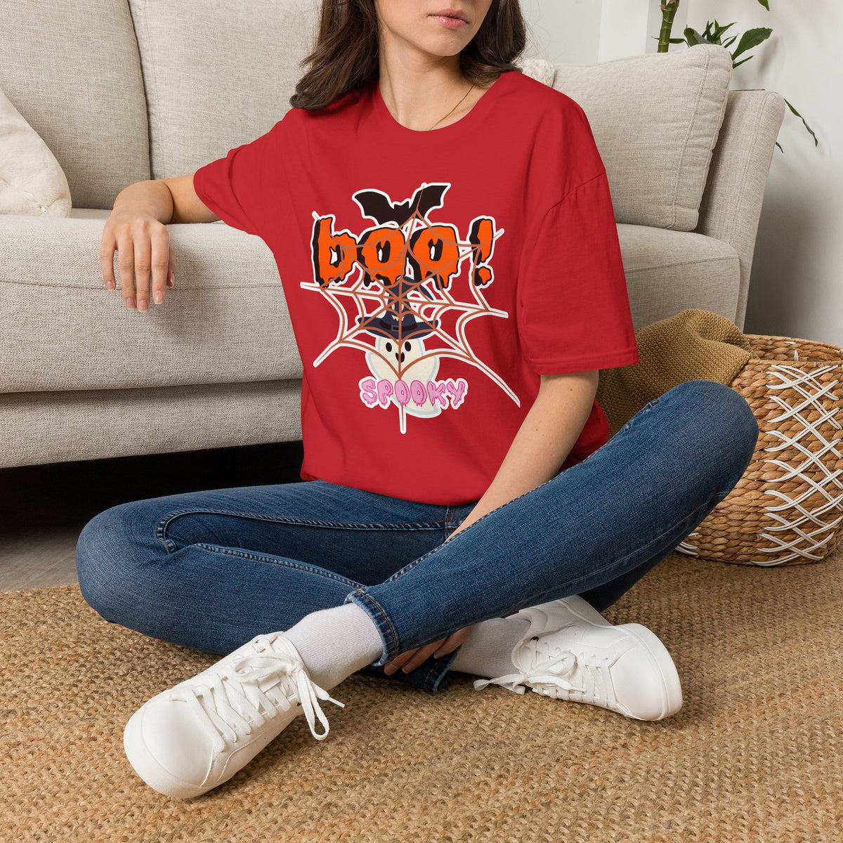 Boo! Spooky Bat Halloween T-Shirt