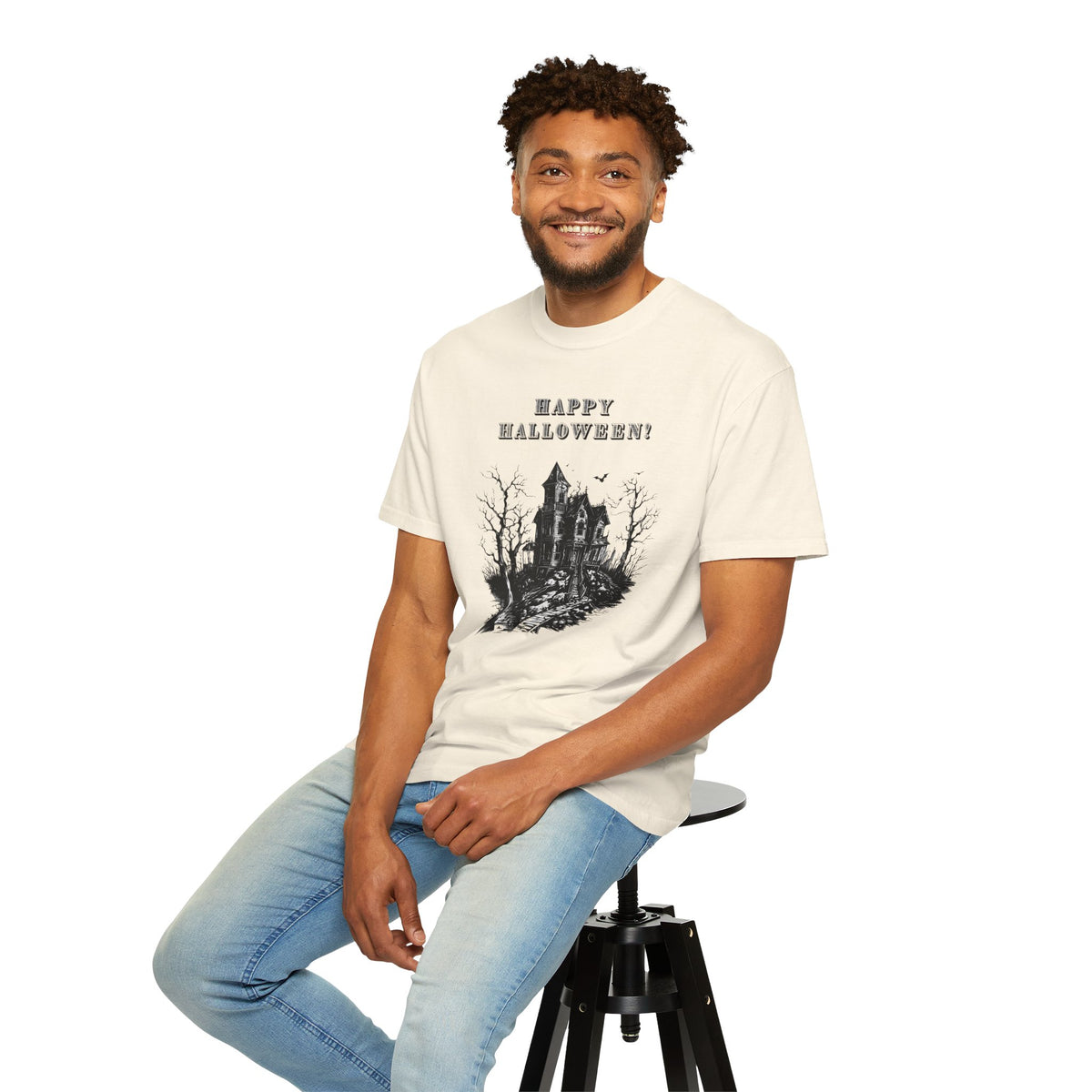 Happy Halloween Haunted House T-Shirt