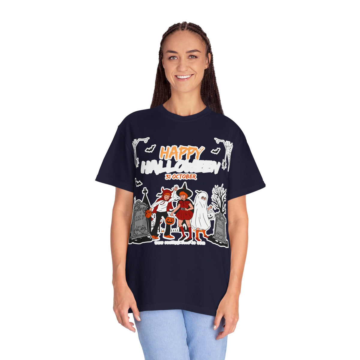 Halloween Kids Costume Tee — "Happy 31 October" Trick-or-Treat Shirt