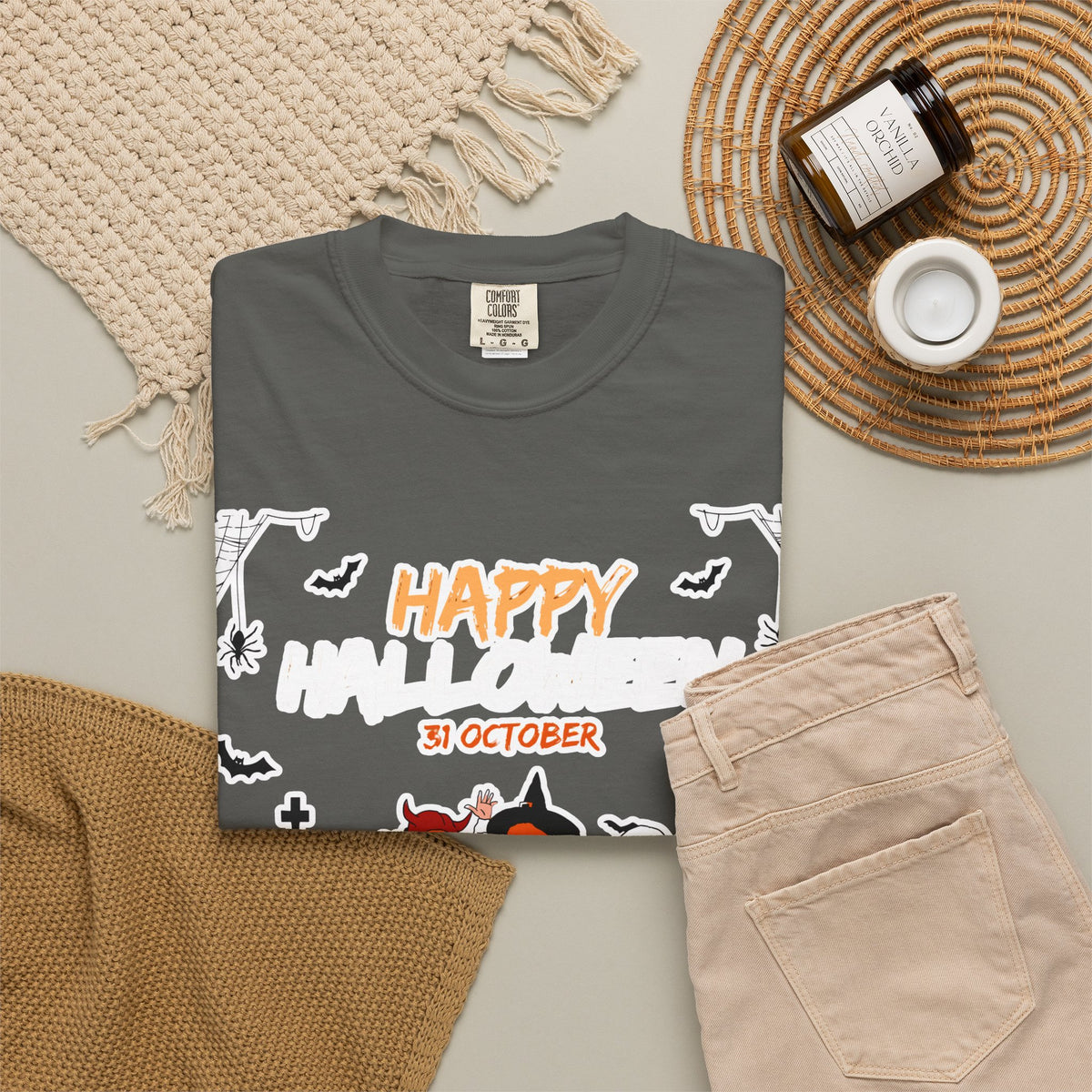Halloween Kids Costume Tee — "Happy 31 October" Trick-or-Treat Shirt