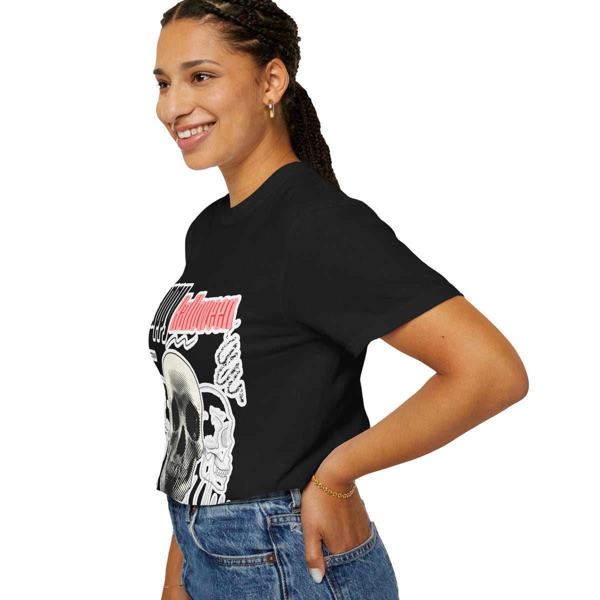 Happy Halloween Skull T-Shirt — Graphic Halloween Tee