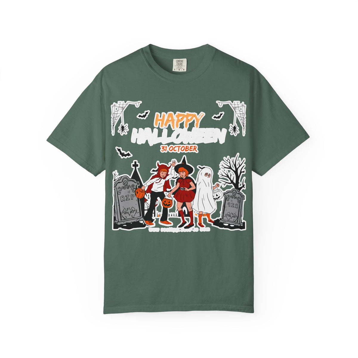 Halloween Kids Costume Tee — "Happy 31 October" Trick-or-Treat Shirt