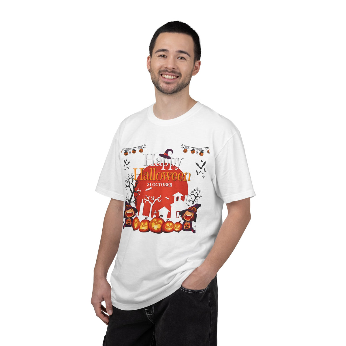 Happy Halloween Haunted House T-Shirt