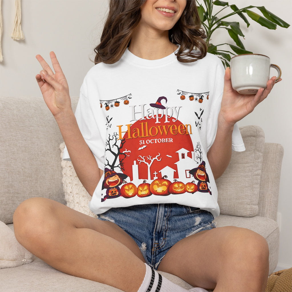 Happy Halloween Haunted House T-Shirt