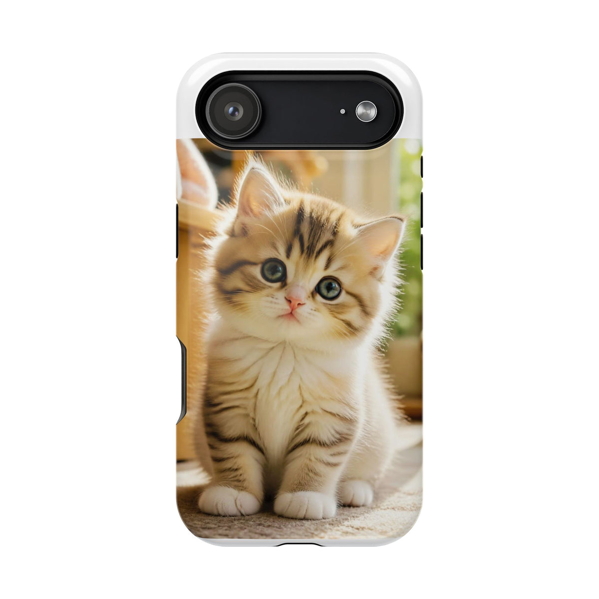Cute Kitten Magnetic Impact-Resistant Phone Case