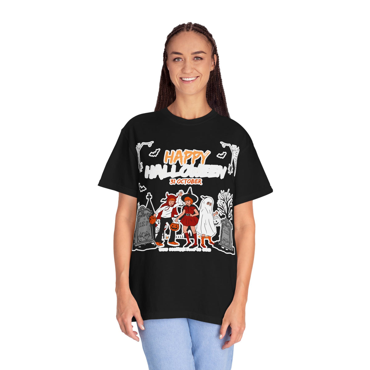 Halloween Kids Costume Tee — "Happy 31 October" Trick-or-Treat Shirt
