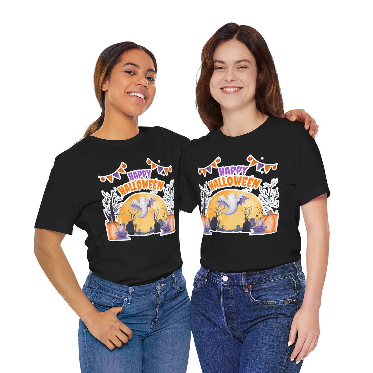 Happy Halloween Ghost T-Shirt
