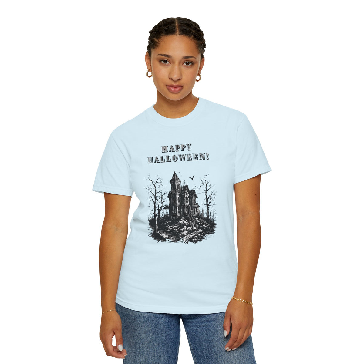Happy Halloween Haunted House T-Shirt