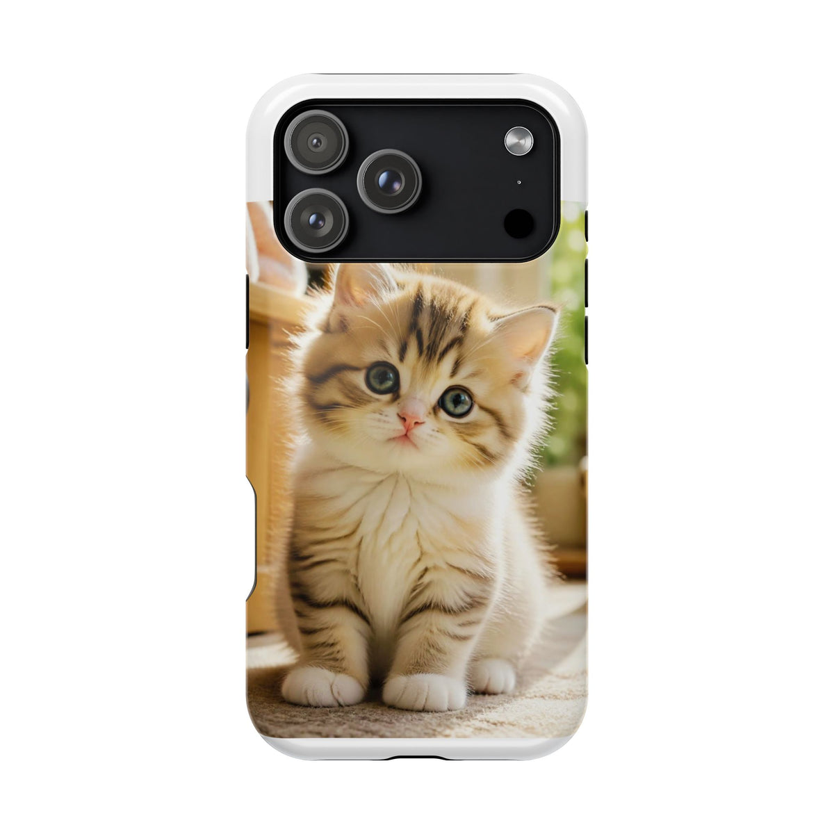 Cute Kitten Magnetic Impact-Resistant Phone Case